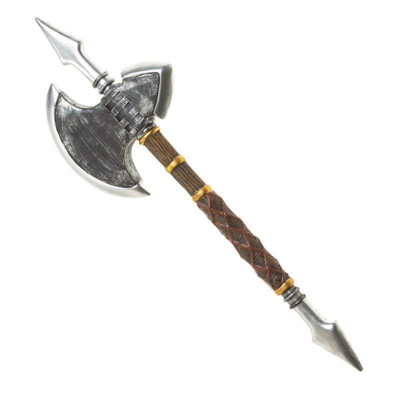 Vikingská sekera s hrotom